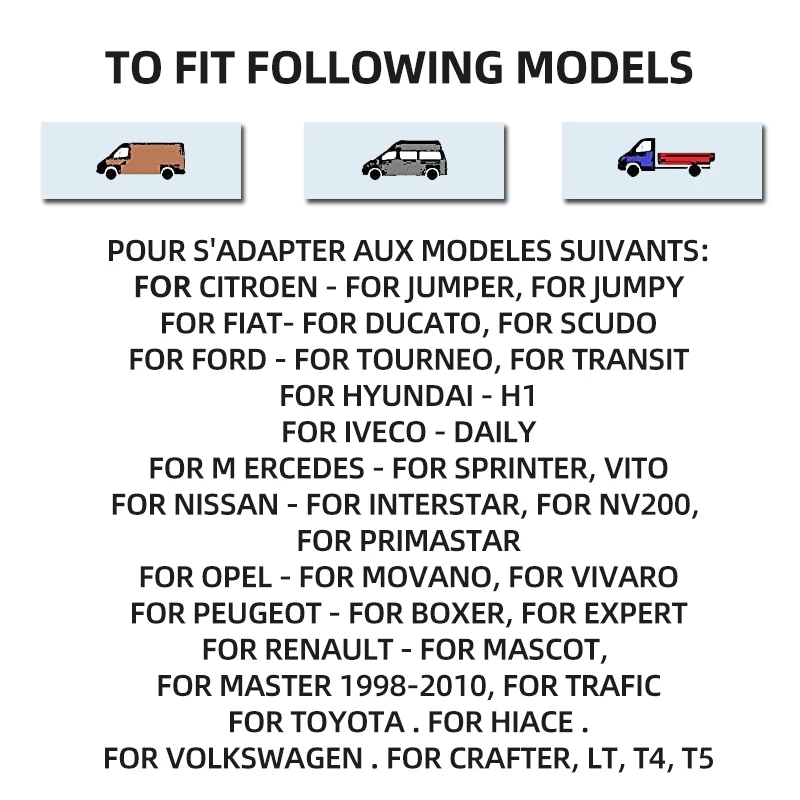 Автомобильные чехлы на сиденья для грузовиков 2 + 1 универсальные защитные