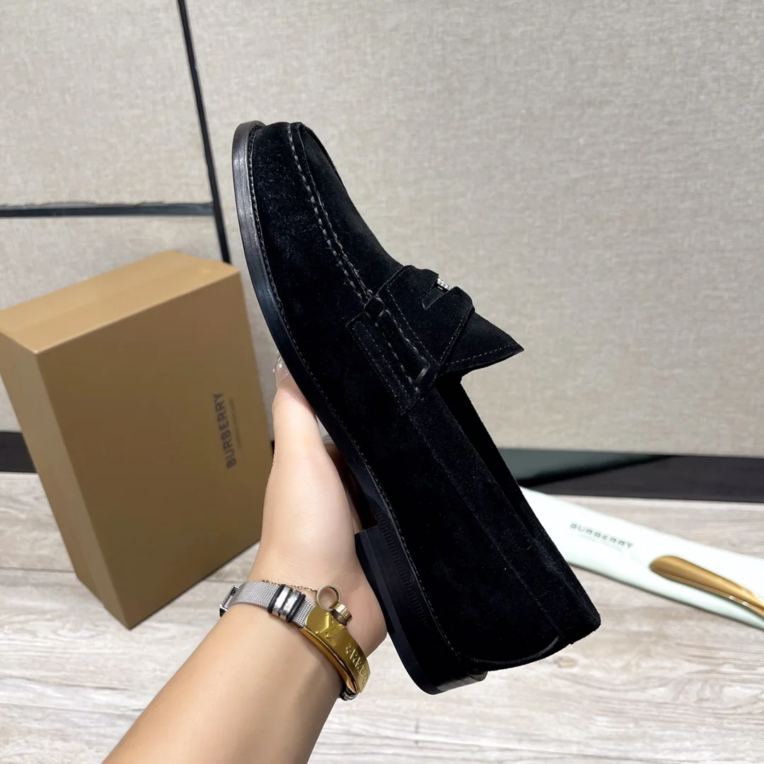 Мужская Burberry повседневная обувь из натуральной кожи Дышащий и стильный подходит