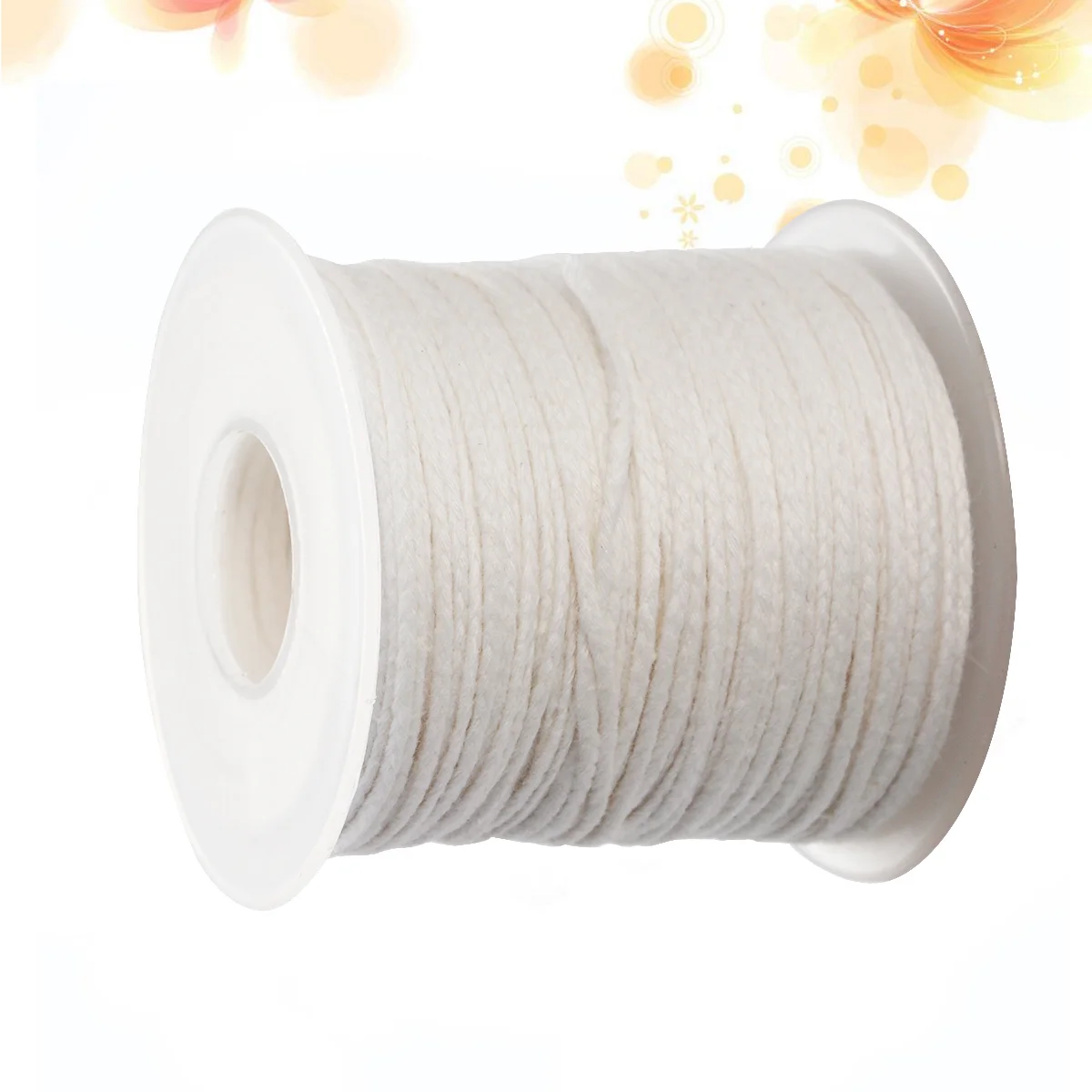 

Wicks Wick Making Cotton Spool Braided Diy Roll Lamp Replacement Natural Oil Rope Material Candlemaking Fiberglass Beeswax Wax