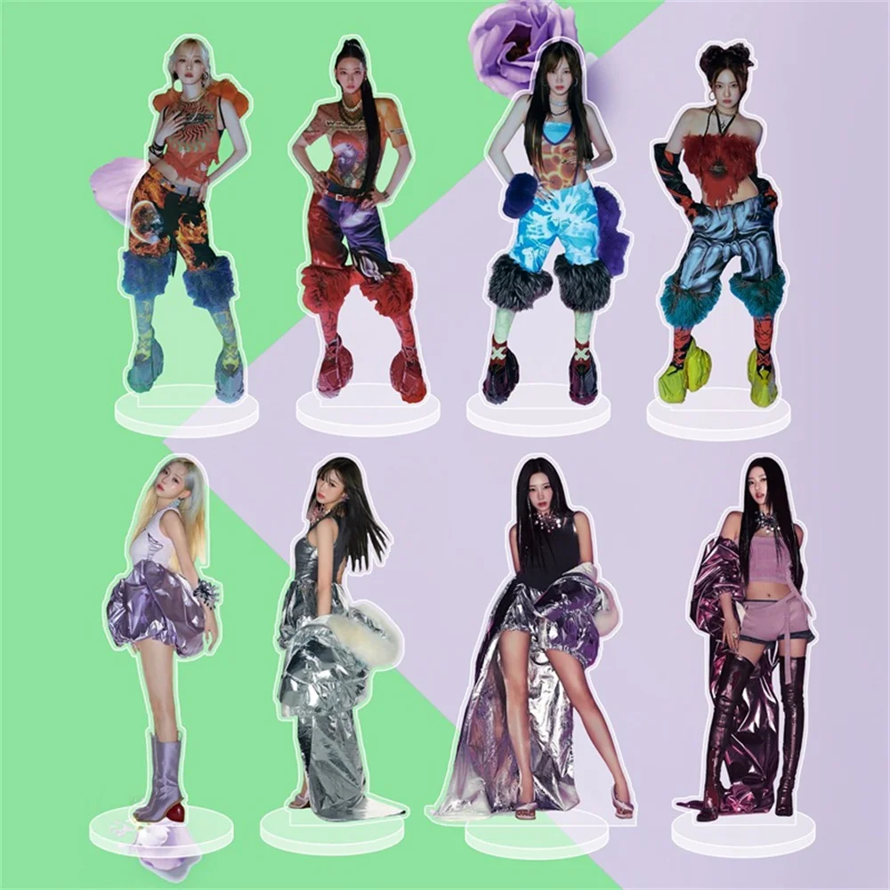 KPOP WINTER GISELLE 15 см фигурка-подставка для всего тела прозрачное акриловое украшение