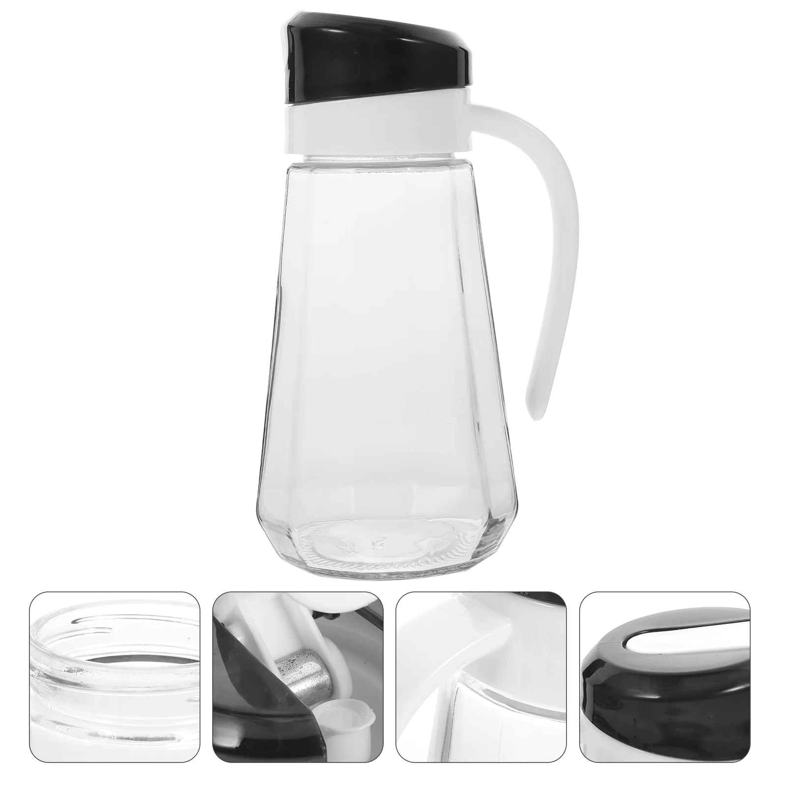 

Soy Sauce Bottle Glass Dispenser Decanter Oil Bottle Dispenser Oil Can Multifunction Oil Storage Container