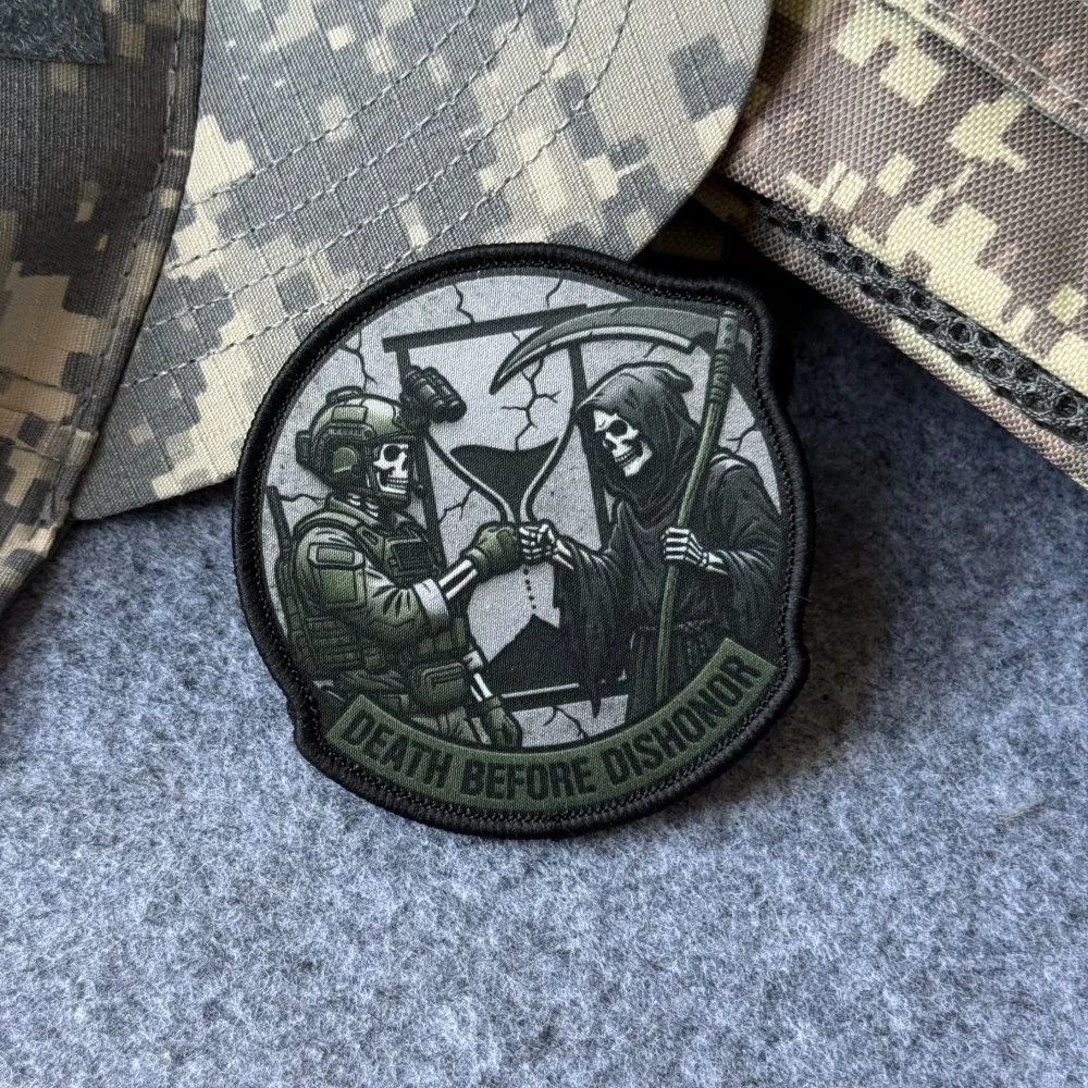Фото Тактическая нашивка Skull & Reaper 
