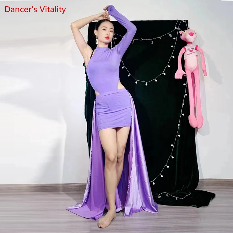 Танцевальная юбка женская эластичная атласная большого размера - купить по