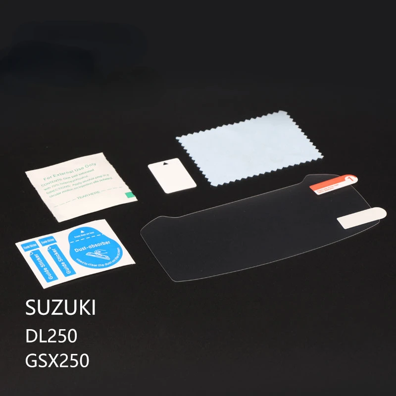 

Мотоциклетные аксессуары для DL250 Защитная пленка для инструментов для GSX250, водонепроницаемая фотопленка с защитой от царапин и износа