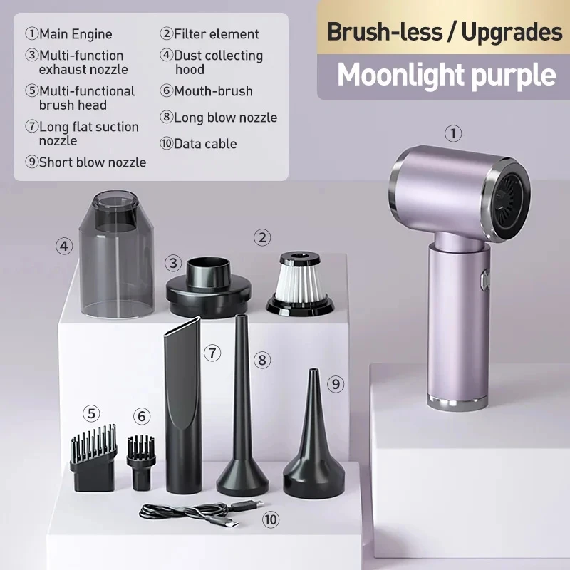 

Вертикальный/ручной пылесос Xiaomi, 120 Вт, беспроводной, сухая уборка, пылесборник