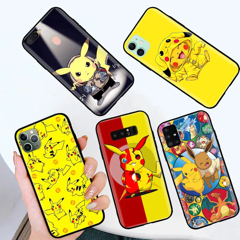 B-2 Cool Pikachu Soft чехол для OPPO A1 A1K A31 A32 A35 A52 A53 A53S A54 A54S A57 A73 2020 A74 A83 A85 A91