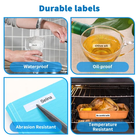 Лента для ламинирования этикеток 6-24 мм, совместимая с TZE231 TZE241 TZE131 TZE631 для Brother P-Thoch PT-H110 PT-210D PT-E550W PT-710BT