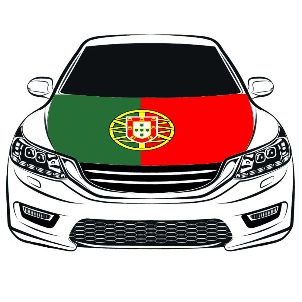 

Portugal national flag car Hood cover flags 3.3x5ft 100%polyester,car bonnet banner World Cup,football match,top 32