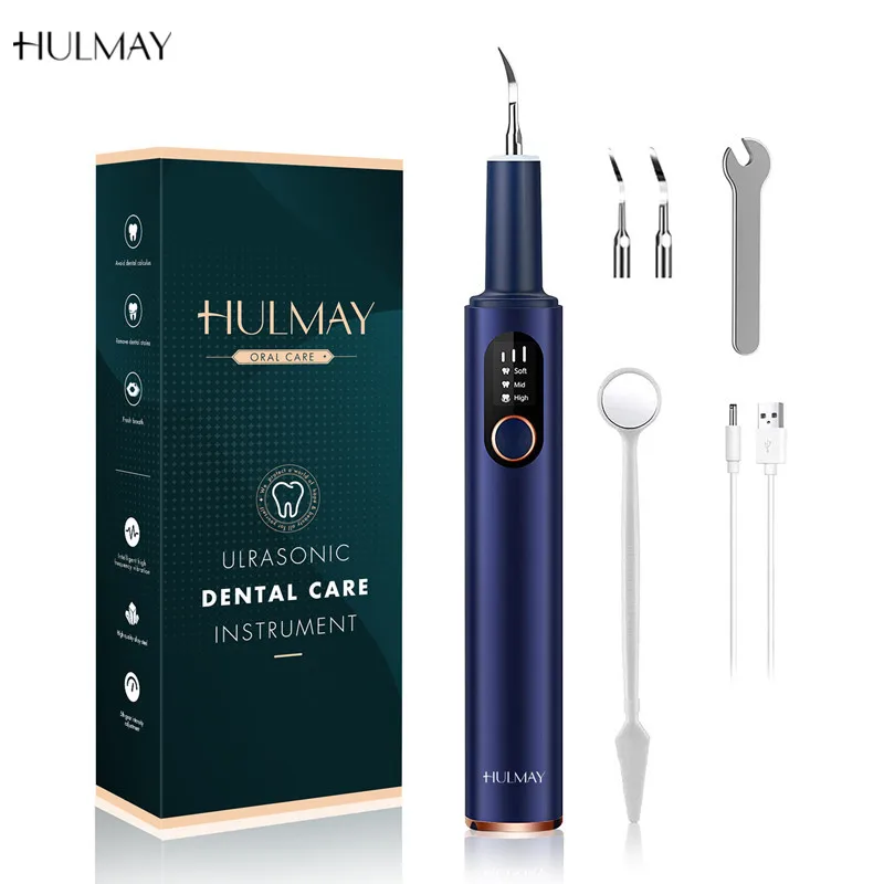 HULMAY M3 Portable Ultrasonic Dental Irrigator Electric Dental Scaler With Water Flosser Oral Irrigator Remover Teeth Whitener