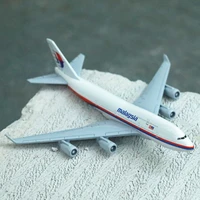malaysia b747 aircraft model 6 metal airplane diecast mini moto collection eduactional toys for children