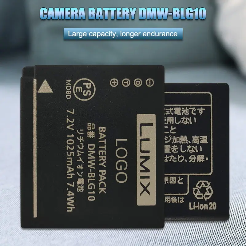 Фонарь DMW-BLE9E Аккумулятор для прочного Lumix DMW-BLG10 GF5 GF6 GX7 фонарь GX9 GX80 ZS200 ZS100 ZS70 ZS60 |