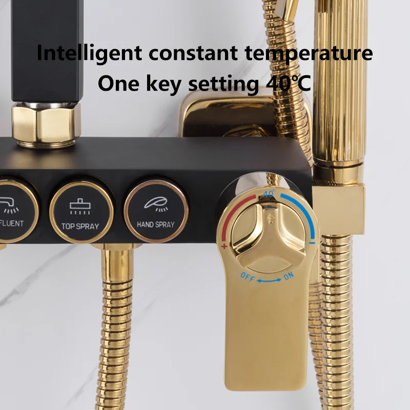 Современная система горячего и холодного душа смеситель для набор смесителей