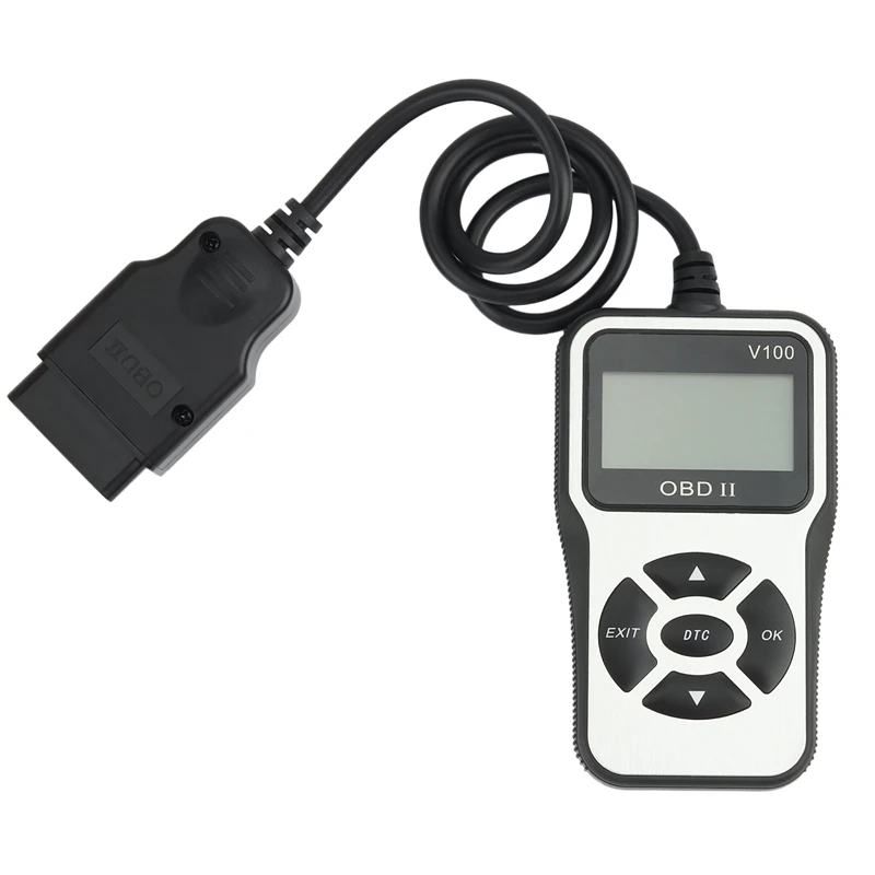 

V100 OBD2 Automatic Scanner Handheld Multifunctional 6-Language OBD 2 Automatic Diagnostic Tool