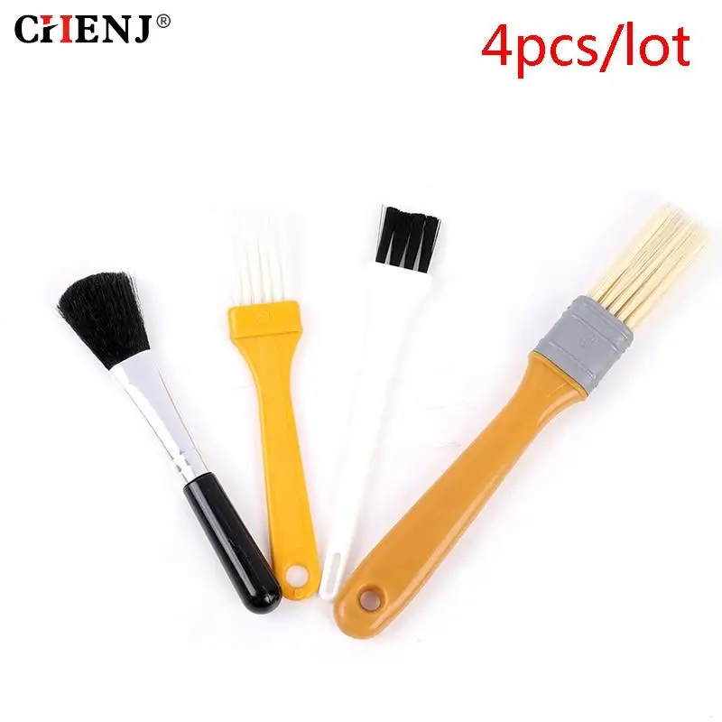 

4pcs Keyboard Cleaning Soft Brush Cleaning Brush For Mechanical Keyboard Soft Nylon Brush For Cleaning The Keyboard