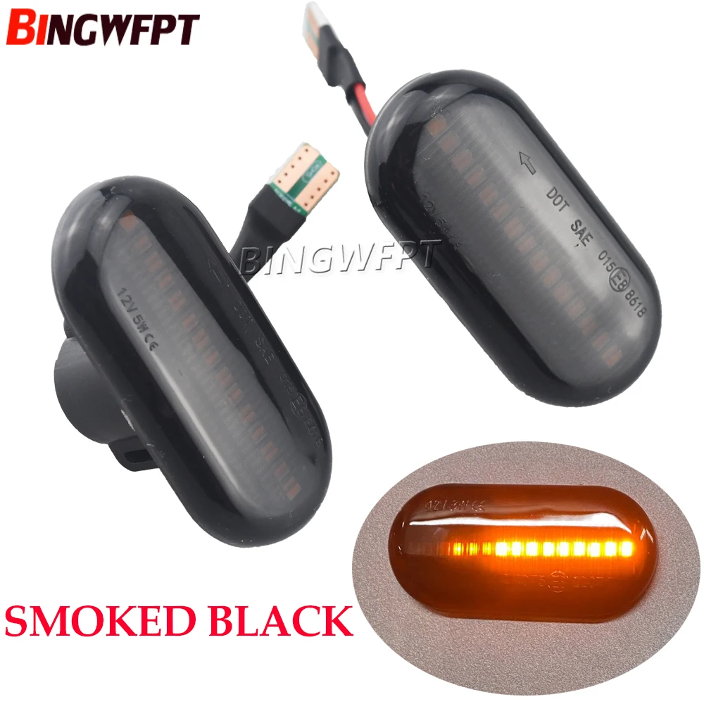 

Переднее крыло автомобиля, дымовая линза, динамический светодиодный боковой габаритный повторитель, индикатор для Renault Megane1 Clio1 2 Dacia Duster Dokker Lodgy