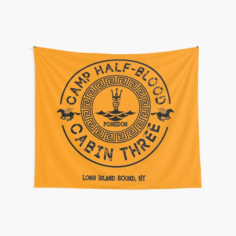 

Percy Jackson - Camp Half-Blood - Cabin Three - Poseidon Hang On The Wall Mural Room Decor Tapestries