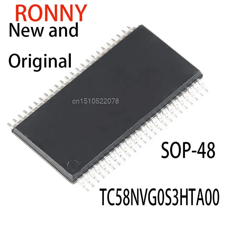 

2PCS New and Original sop-48 TC58NVG0S3HTA00