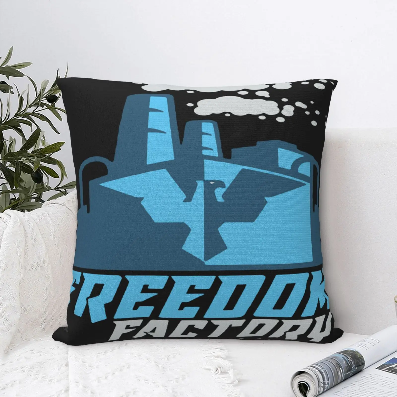 

Cleetus Mcfarland Merch Freedom Factory, наволочка для подушки, наволочка для кровати, декоративная подушка для гостиной, аниме, наволочка для подушки, Наволо...