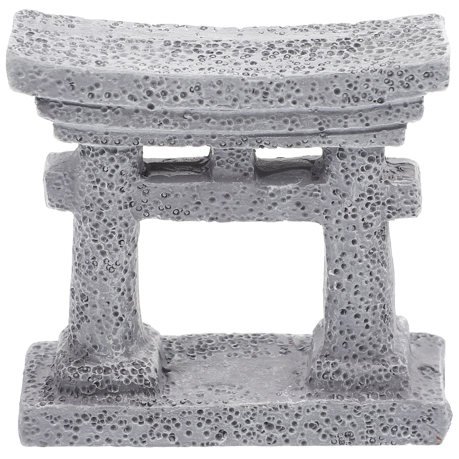 

Gate Miniature Decor Adornment House Accessory Torii Prop Resin Accessories Toys