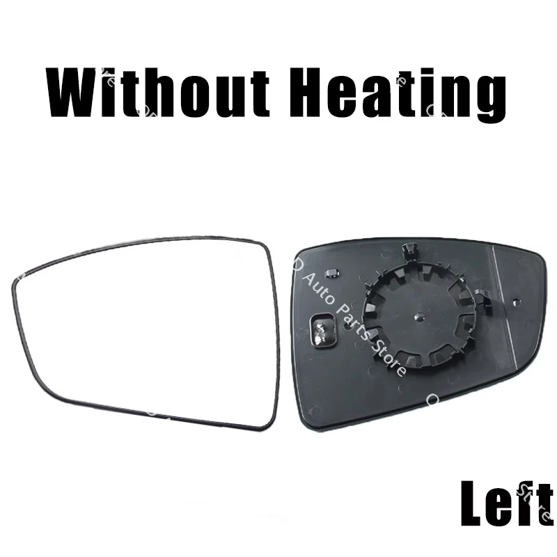 Зеркало заднего вида 96365-2FL0D 96366-2FL0D стеклянный лист с подогревом для Nissan venled T70 T70X