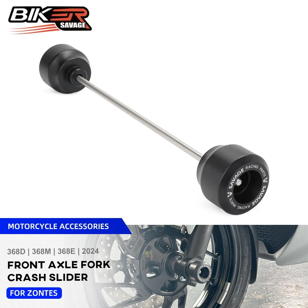 2024 для ZONTES 368E 368M 368D вилка оси колеса ползунки защиты от столкновений детали