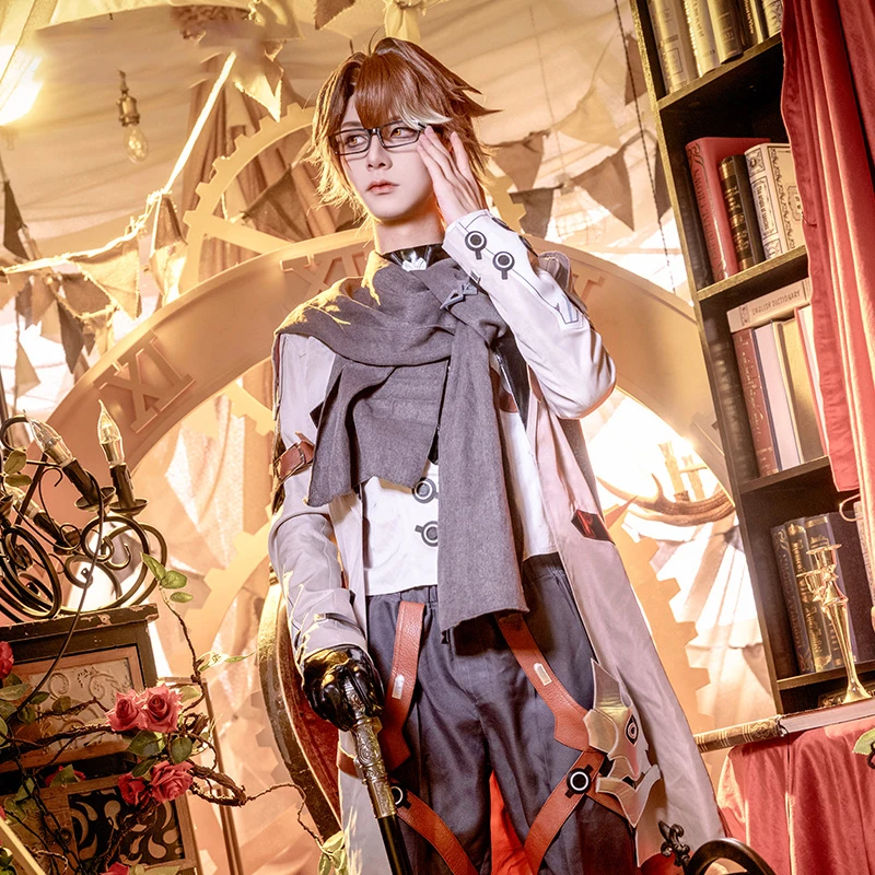 

Luckyoubi игра Honkai звезда рельс рант Ян Косплей костюмы Мужское пальто Брюки Костюм Униформа Хэллоуин вечеринка наряд