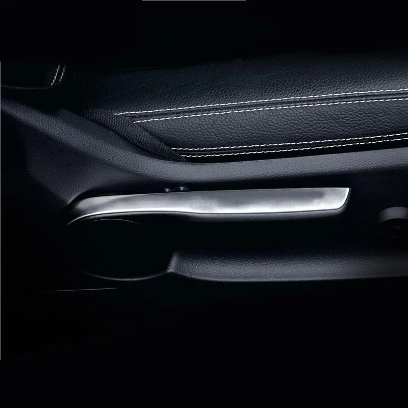 Автомобильный Стайлинг интерьера сиденья регулировка крышки отделки полосы