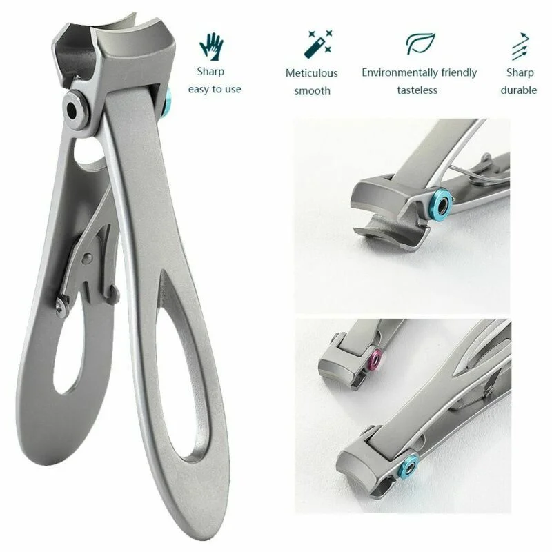 

Germany Stainless Steel Nail Clippers Trimmer Manicure Nail Cutter Butterfly Pedicure Finger Toe Scissors Nail Clipper Big Size
