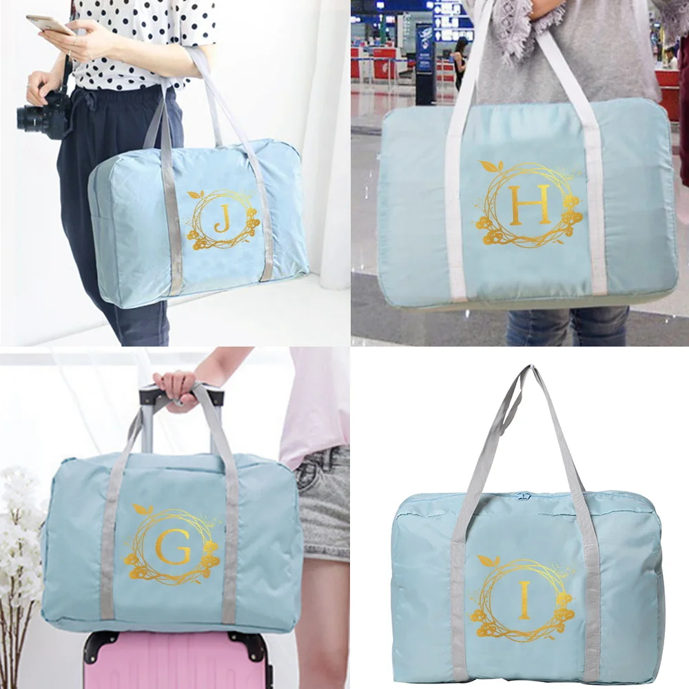 

Nylon Foldable Wild Series Travel Bags WaterProof Travel Weekend Organizer Clothes Storage Unisex Handbags Large Capacity Packs
