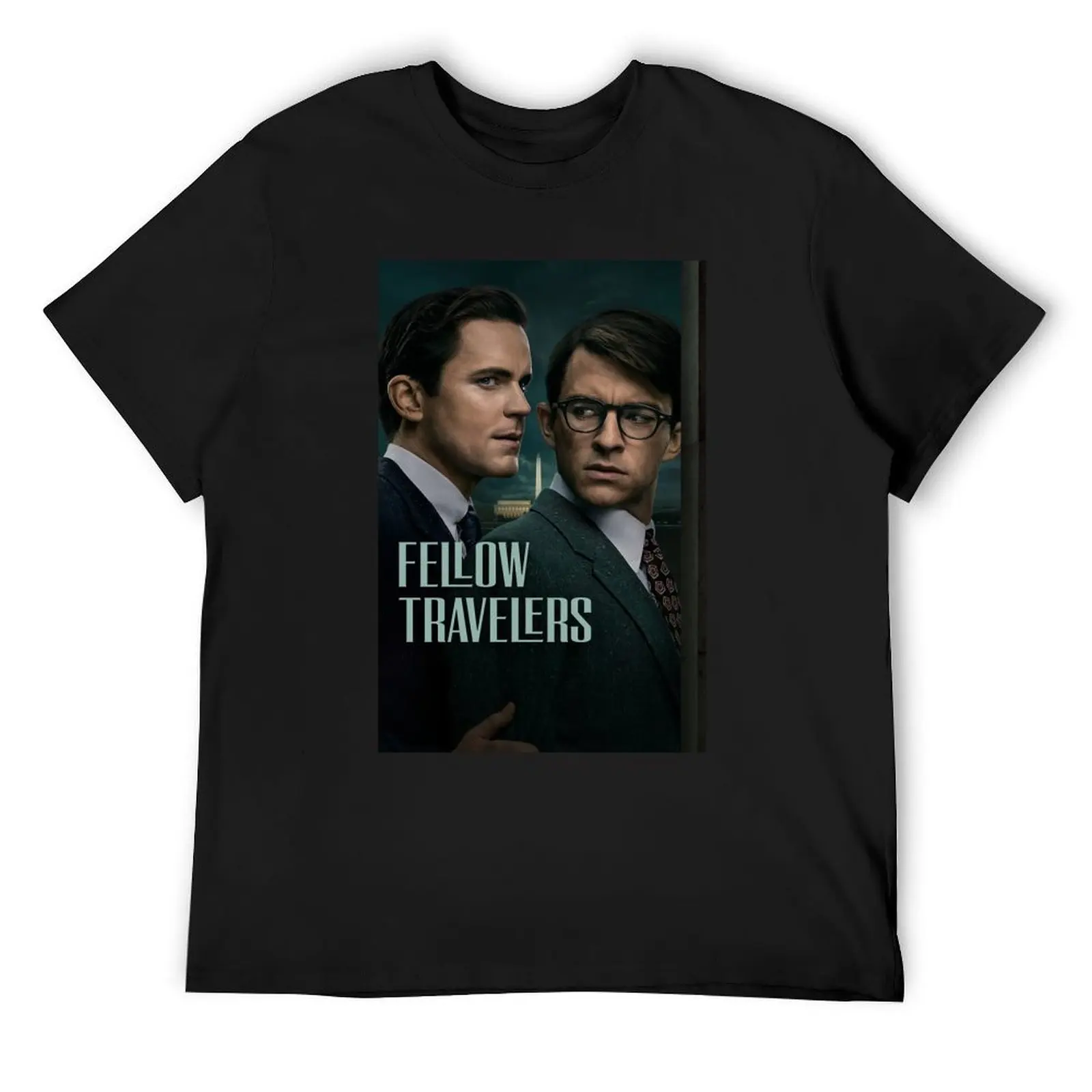 Футболка с плакатом Желтые путешественники рубашки рисунком рубашка на заказ