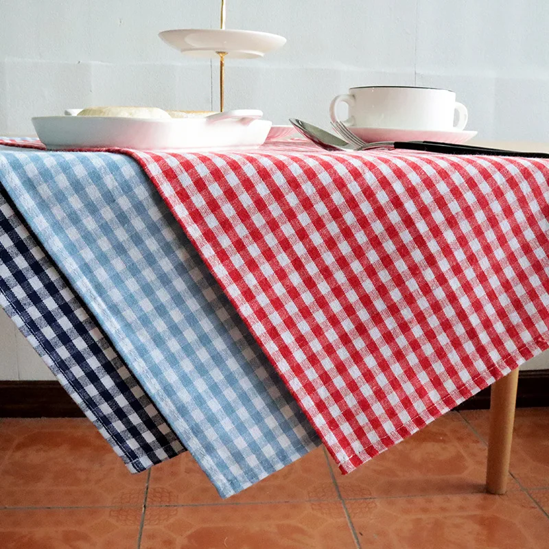 

40x60cm Plaids Cloth Napkin Cotton Kitchen Dish Towel Tablewares Mats Pads Foods Photos Background 15.7"x23.6"