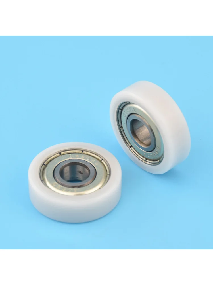 Небольшое колесо с покрытием EB26 1 шт. 8x26x8 мм подшипник 608ZZ плоскими роликовыми