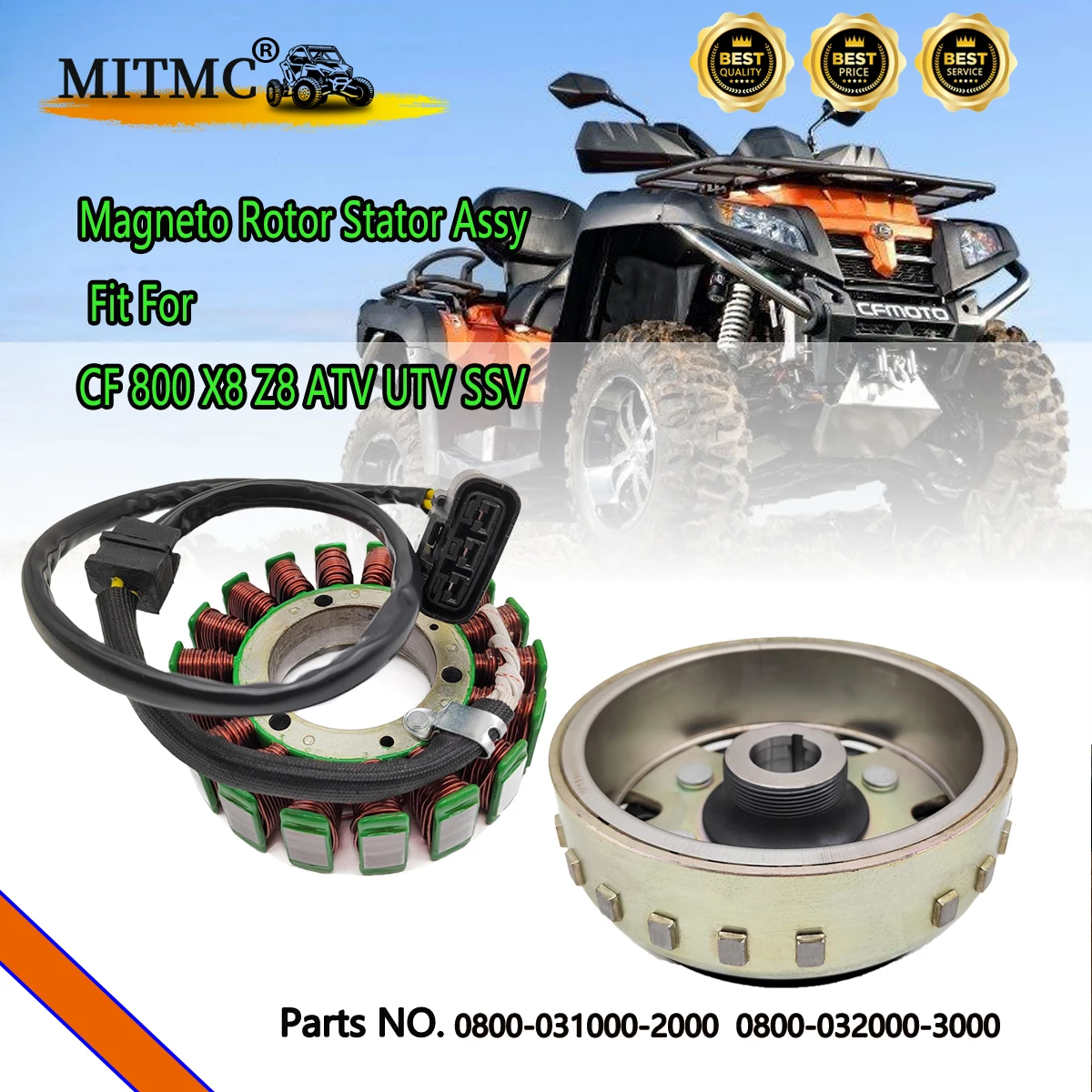 

Магнитный ротор для CF800 CForce 800 X8 800XC 850 X8H.O. ATV UTV SSV 0800-031000-2000 0800-032000-3000