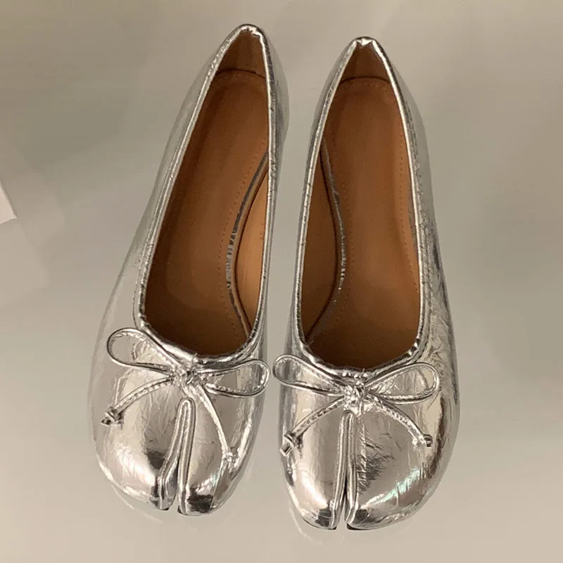 Женские туфли на плоской подошве повседневные Мягкие модельные без застежек с