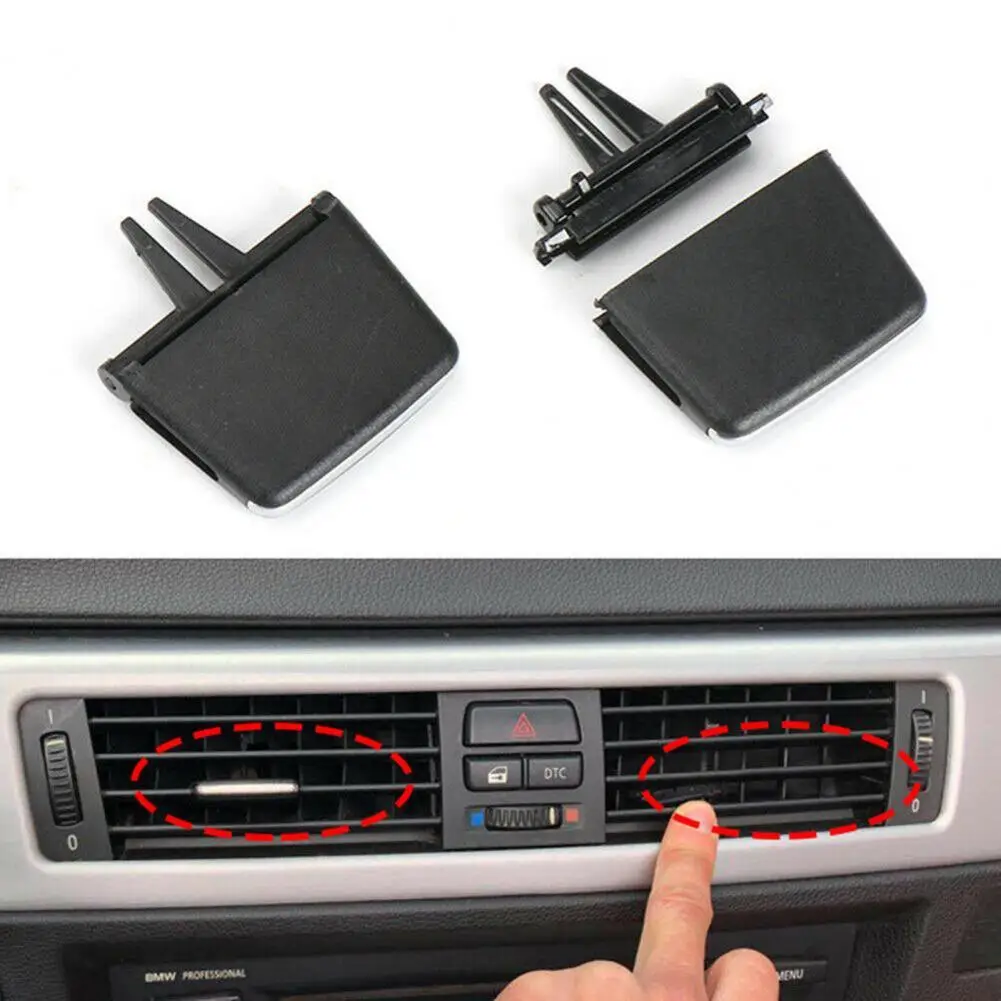 

Air Vent Tab Professional Tool Free Replacement High Durability Front Air Vent Tab for E90 3 Series 2005-2012 Accessories