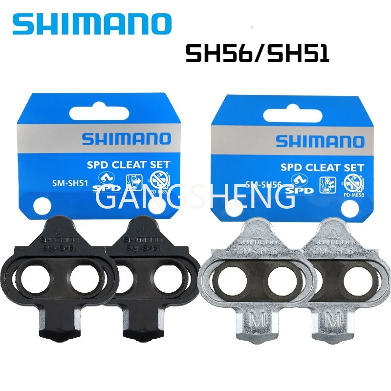 

SPD SM SH56 SH51 Stollen MTB Bike Release Multi-Release Pedal Stollen w/Cleat Mutter Platten Float berg Paar CLEAT set