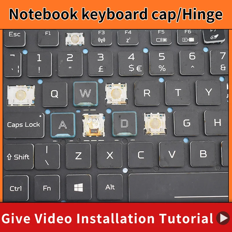 Сменная клавиатура с петлей для клавиатуры Acer Predator Helios 500 PT517 PH517-51 78TY 78A9 78L6 PH517-52-76GB