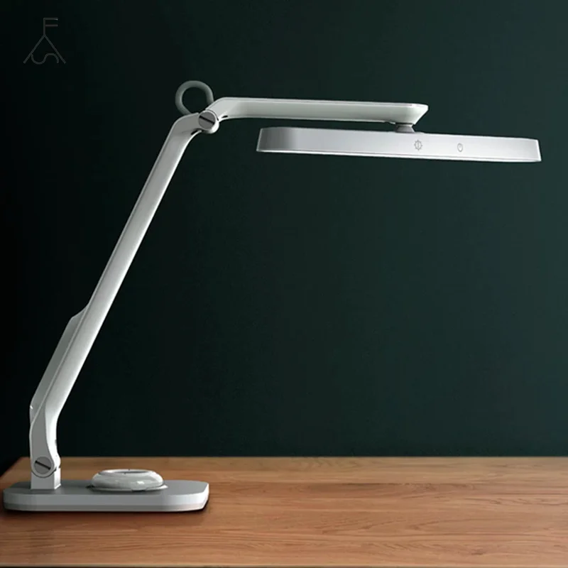 

USB Rechargeable LED Desk Lamp 5 Modes Lighting Brightness Adjustable Rotation LED Reading Lamp for Bedside Studying Office Lamp