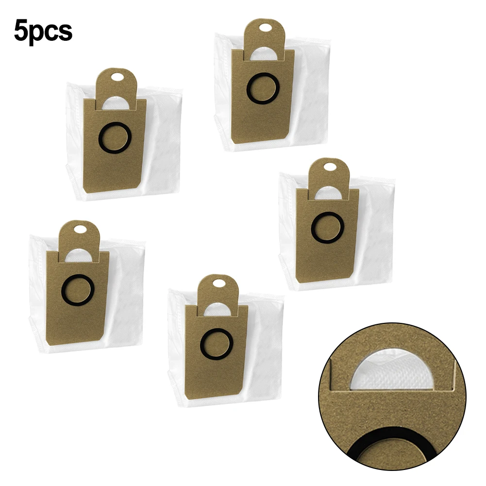 

5pcs Dust Bag For Lydsto G2 Robot Vacuum Cleaner Spare Parts Dust Bags Sweeper Reusable Dust Bags Household Floor Cleaning Tool