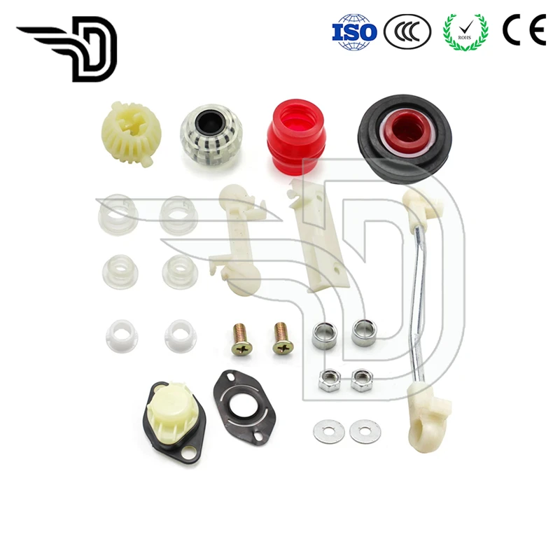 

A Set Car Gearbox Gear Shift Linkage Repair Kit For VW GOLF JETTA MK2 1983-1992 Gear Shifting Repair 191711574 191711595A
