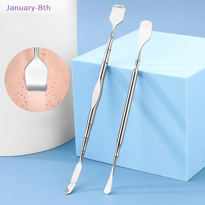 Двустороннее средство для удаления черных точек шпатель носа очистки пор