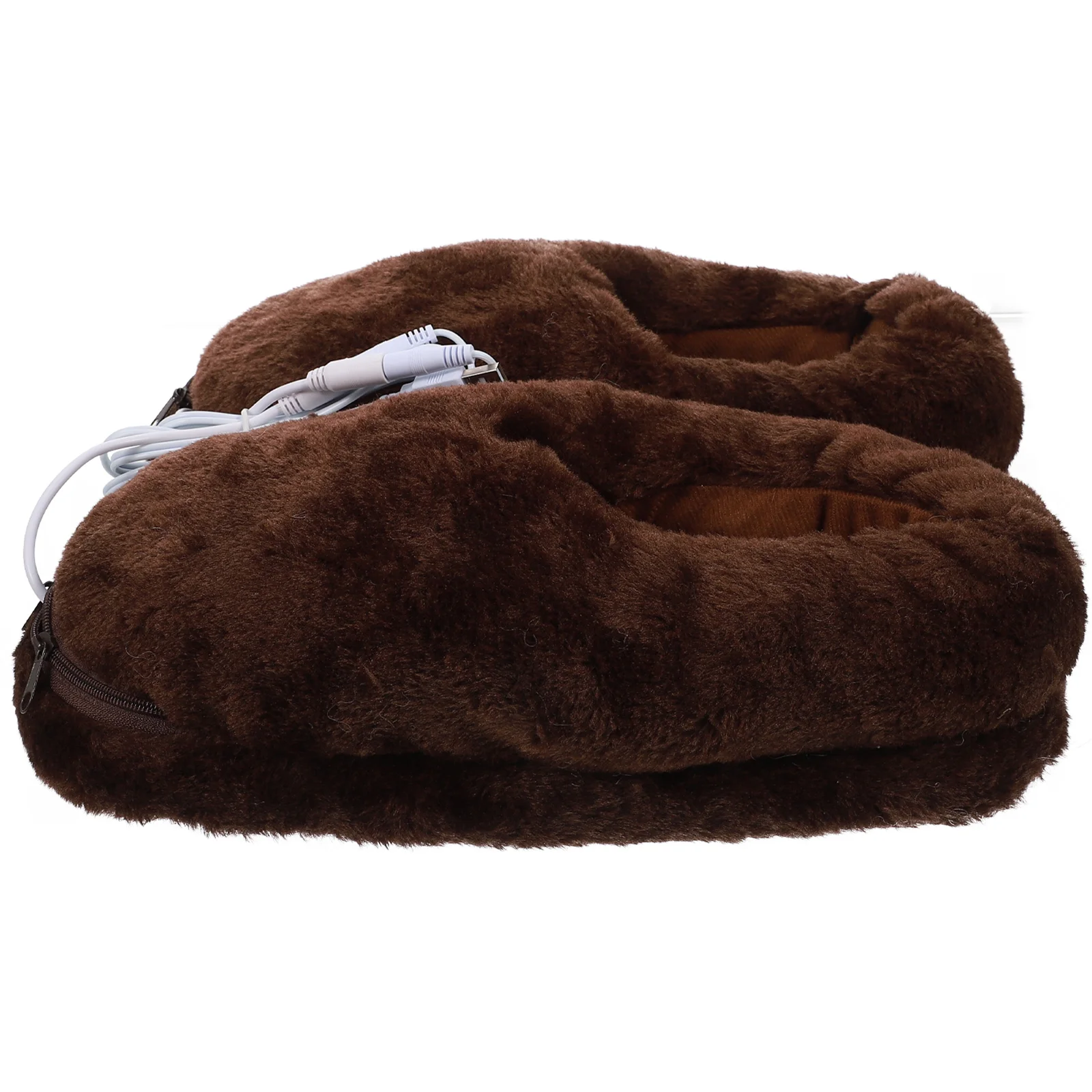 

Slippers Usb Heated Foot Electric Heating Warmer Shoes Plush Women Warmers Feet Winter Rechargeable Pad Boots Insoles Warm