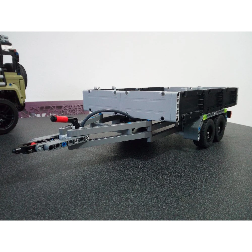 

MOC-33903 42110 прицеп электронный блок для рисования 377 шт. домашний строительный блок