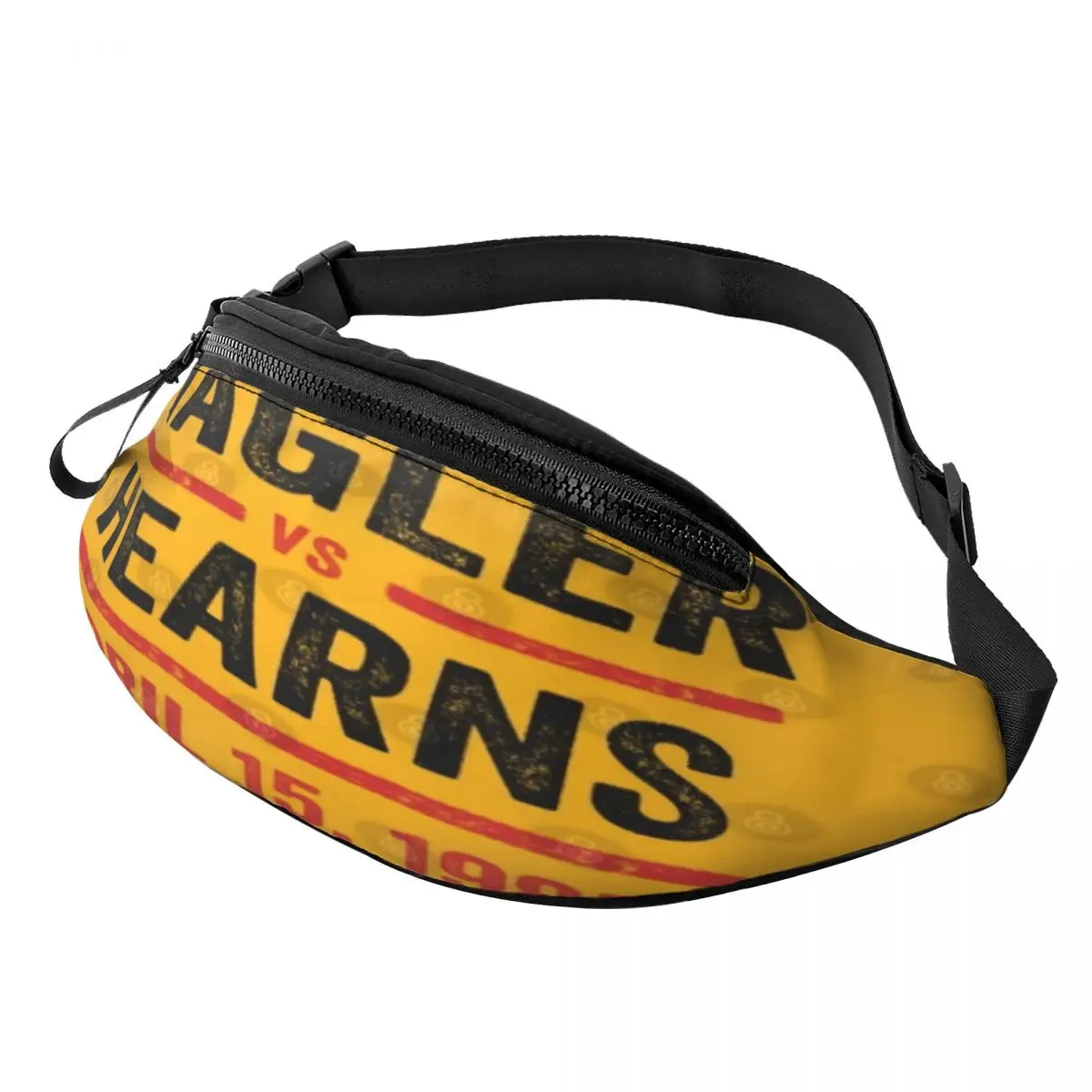 

Hagler Vs Hearns Fanny Pack,Waist Bag Personalized With Zip Gift Nice gift Customizable
