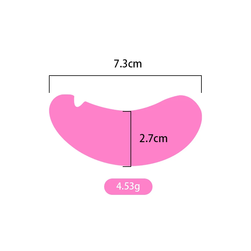 1 пара многоразовых U-образных подушечек для глаз силиконовые полоски подтяжки