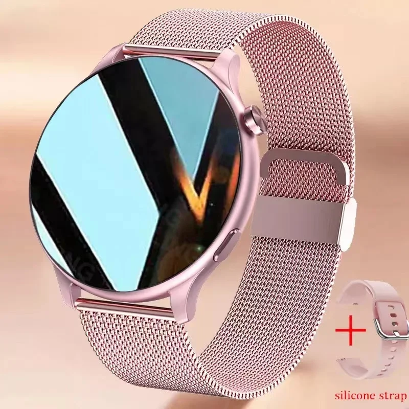 

Fashion Sport Bluetooth Call Women Smart Watch Full Screen Touch Waterproof Smart Bracelet Heart Rate Monitor Lady Smartwatch