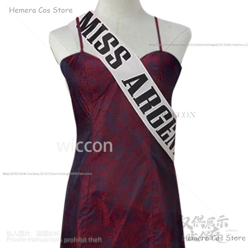 Аниме Новый костюм на Хэллоуин Косплей из фильма ужасов мисс Аргентина мертвецы