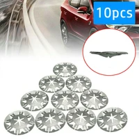 10pcs metal car chassis exhaust heat shield metal spring washer fixing clamp nut model j56 for ford undertray