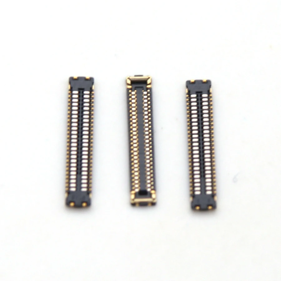 2-10 шт. 50-контактный ЖК-экран FPC разъем слот на материнской плате для Moto E6 Play XT2029