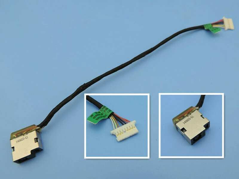 

5 шт./партия, кабель питания постоянного тока для HP Pavilion 15-AB 15T-AB 15Z-AB 15-AK 15T-AK TPN-Q159 799749